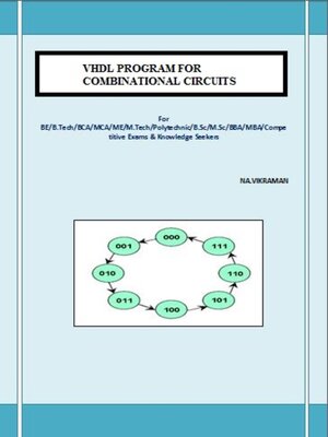 cover image of VHDL PROGRAM FOR COMBINATIONAL CIRCUITS